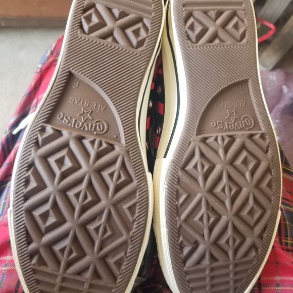 NIB authentic CONVERSE ARCHIVE PRINT CHUCK 70 OX BLACK/RACER/PINK/EGRET - Picture 7 of 11